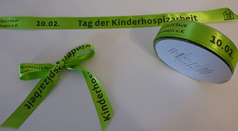 Unsere Ehrenamtlichen haben Grün für die Kinderhospizarbeit gezeigt.