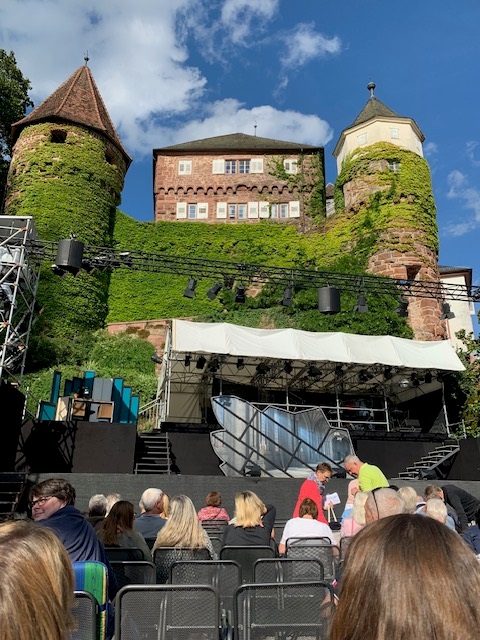 Blick aufs Schloss